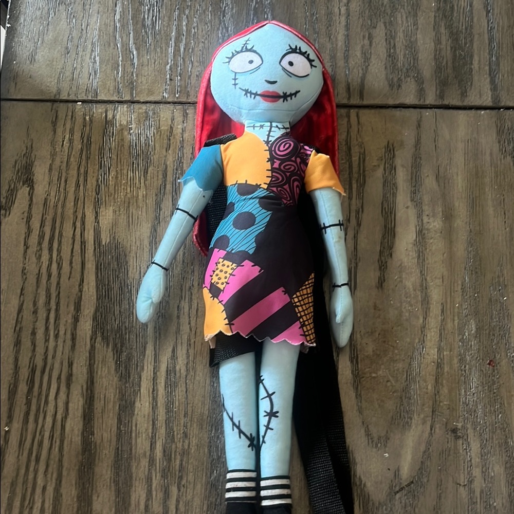 Patchwork Doll with Red Hair